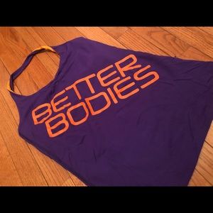 Better Bodies Halter Top with Built In Sports Bra